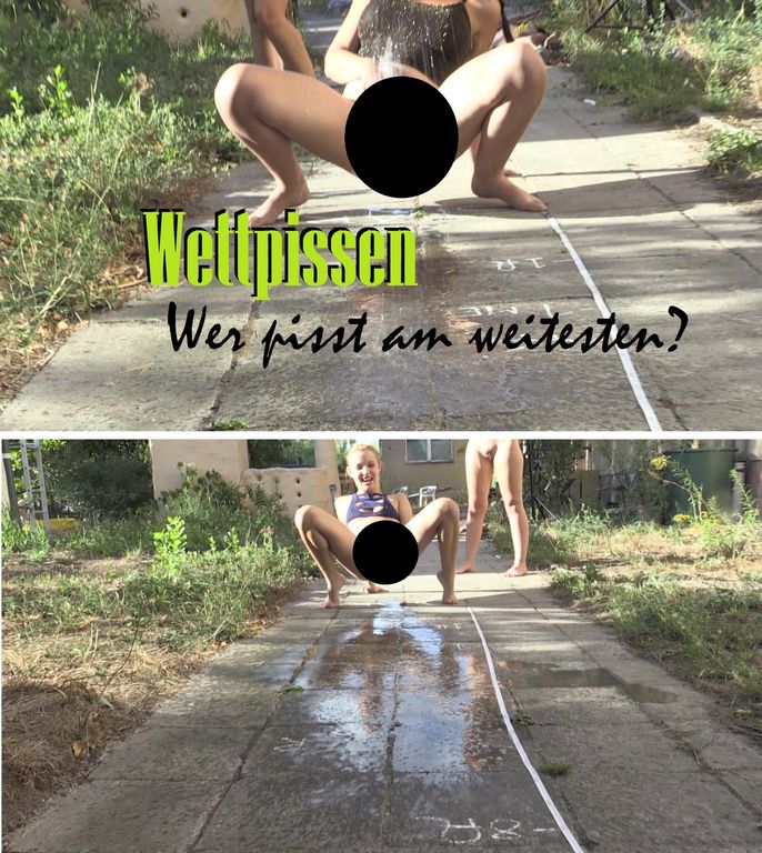 Wettpissen – Wer pisst am weitesten?