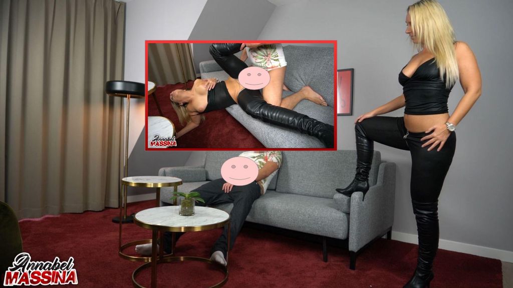 Privatfick Lederschlampe wird gnadenlos zerbumst