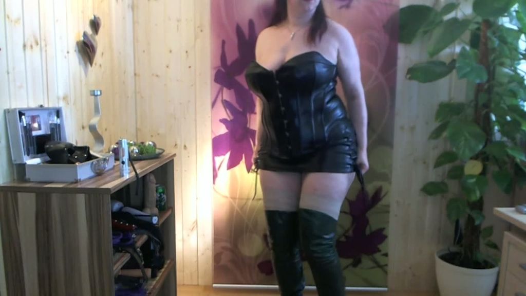Ich in Leder!!