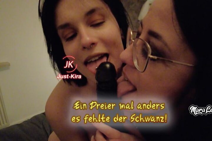 Ein Dreier mal anders, es fehlte der Schwanz!!