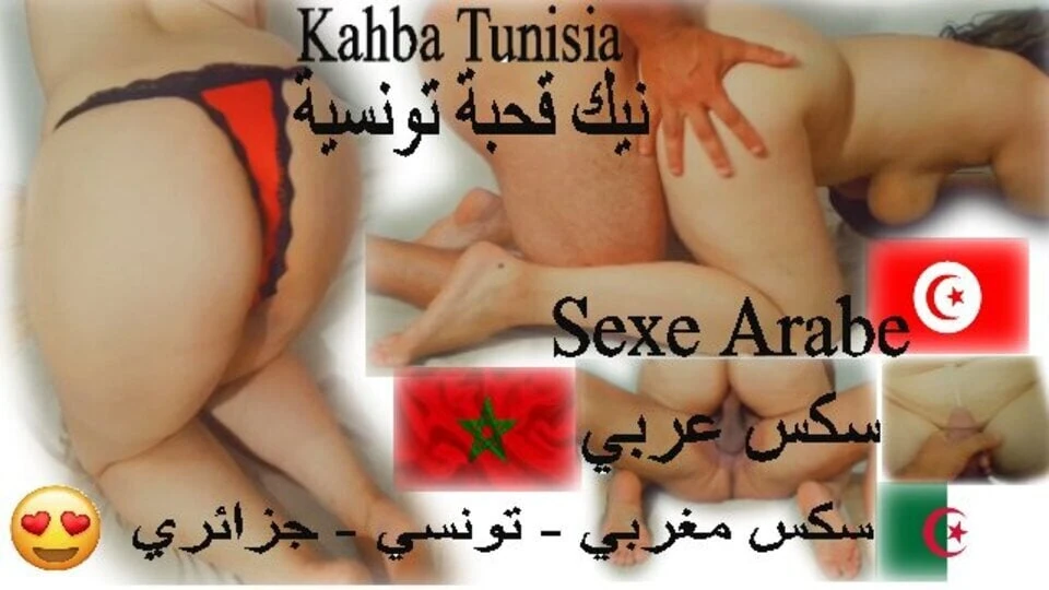Tunisian whore kahba tnik m3a a moroccan big cock sexy arab