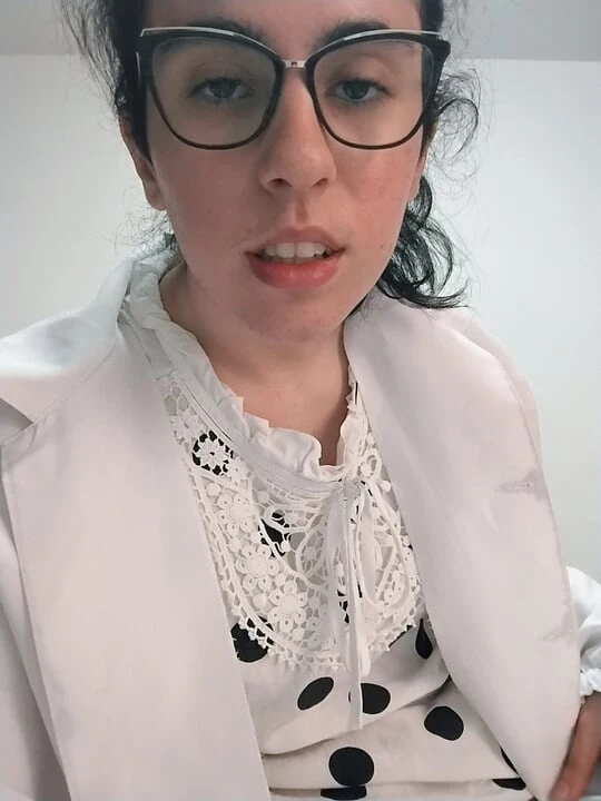 Young nurse masturbating