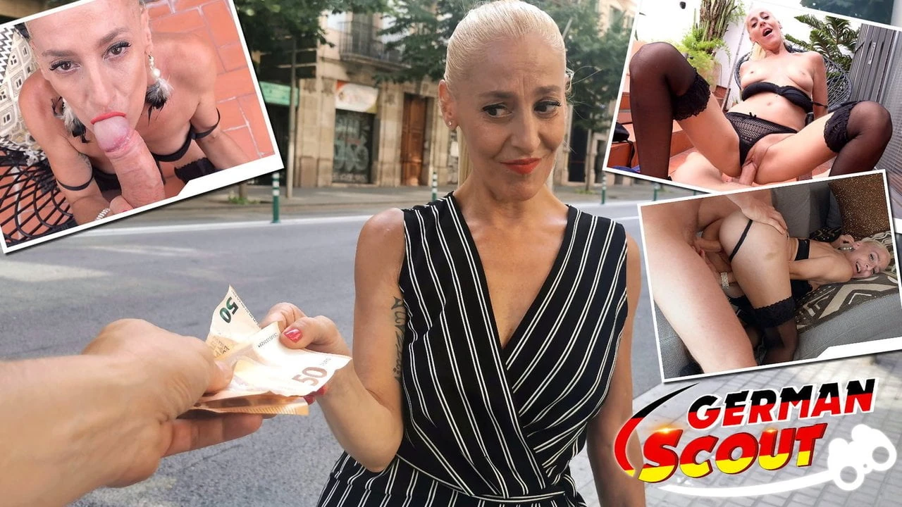 GERMAN SCOUT – MATURE YELENA’S PICKUP AND FUCK AT STREET CAST