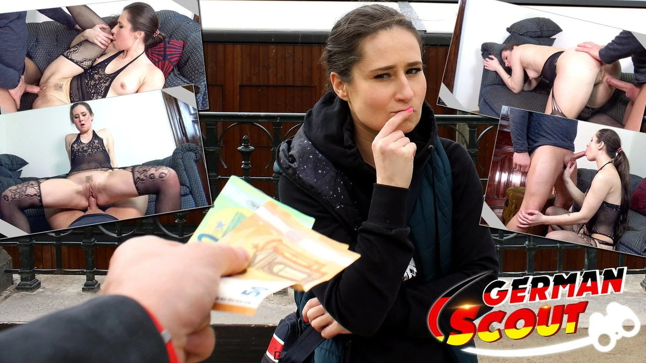 GERMAN SCOUT – REAL STREET CASTING FUCK WITH TEEN LARA FOX