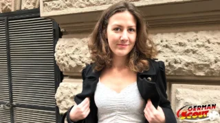 GERMAN SCOUT – College Teen Alessandra get Fuck at Casting