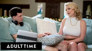ADULT TIME – Stepmom Rachael Cavalli CAUGHT Her Porn Addict Stepson Gooning & FUCKED HIM!