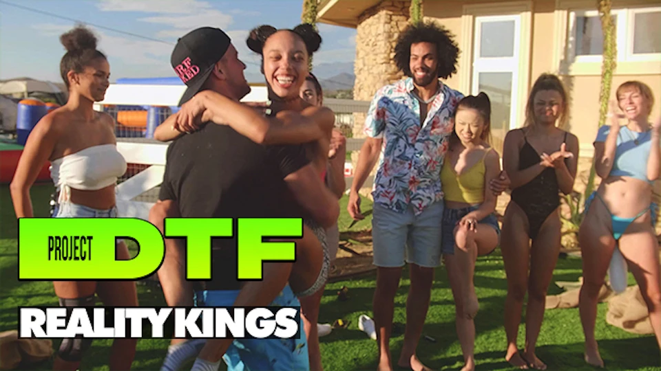 Hot Pornstars Have A Naked Relay Race Before Hitting The Pool For A Wet Orgy – Reality Kings