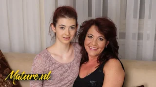 18 Year Old Student Tera Link Has a Lot Of Fun With Her Hairy Mature Tutor Red Mary!