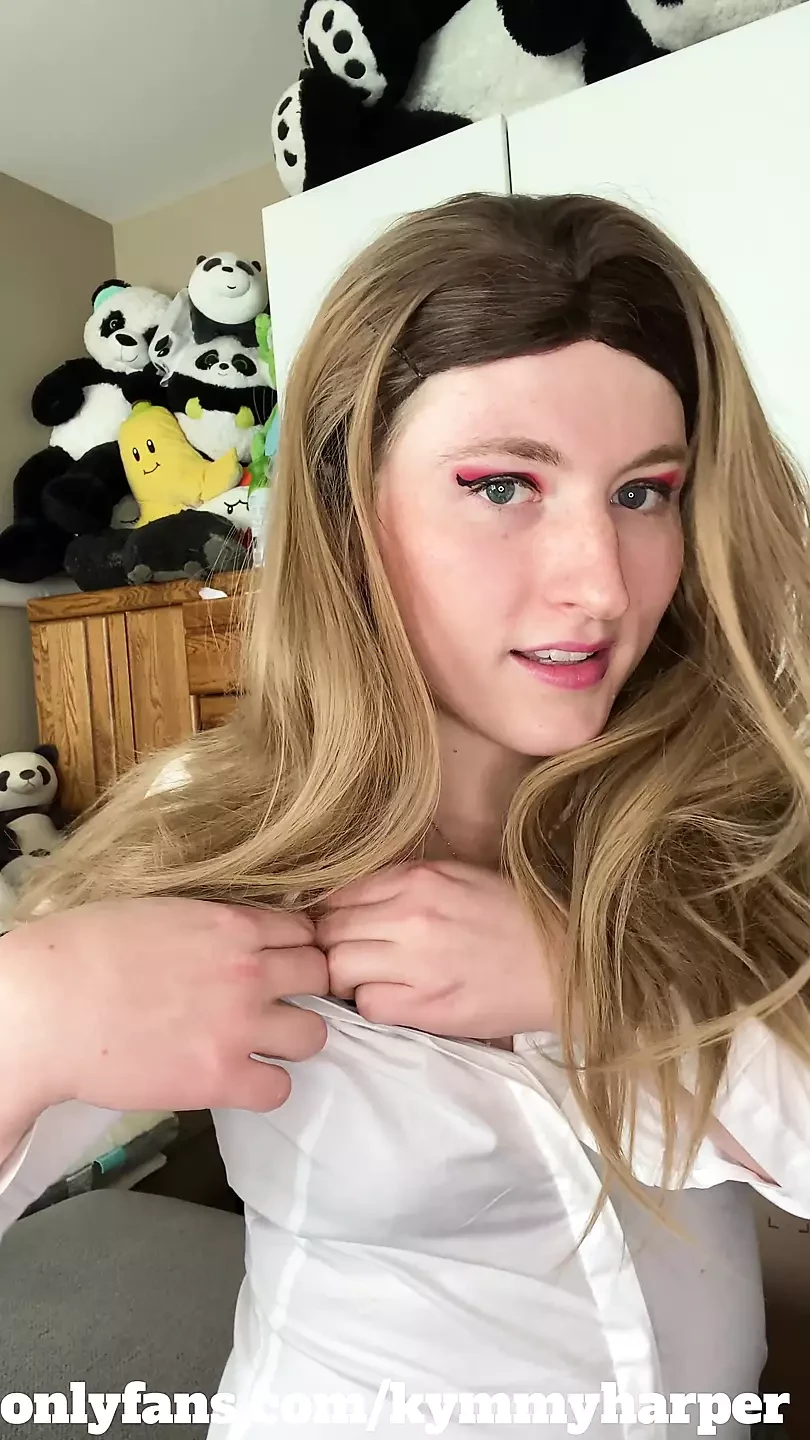 Tranny dominates you at work