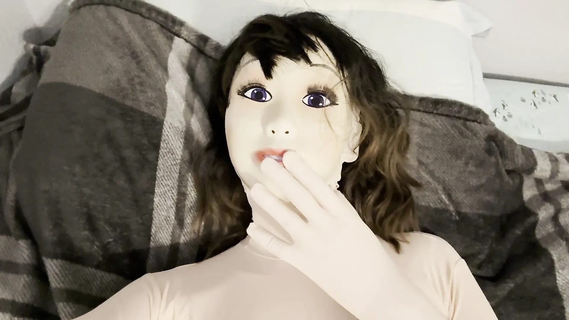 Masked Doll Teasing