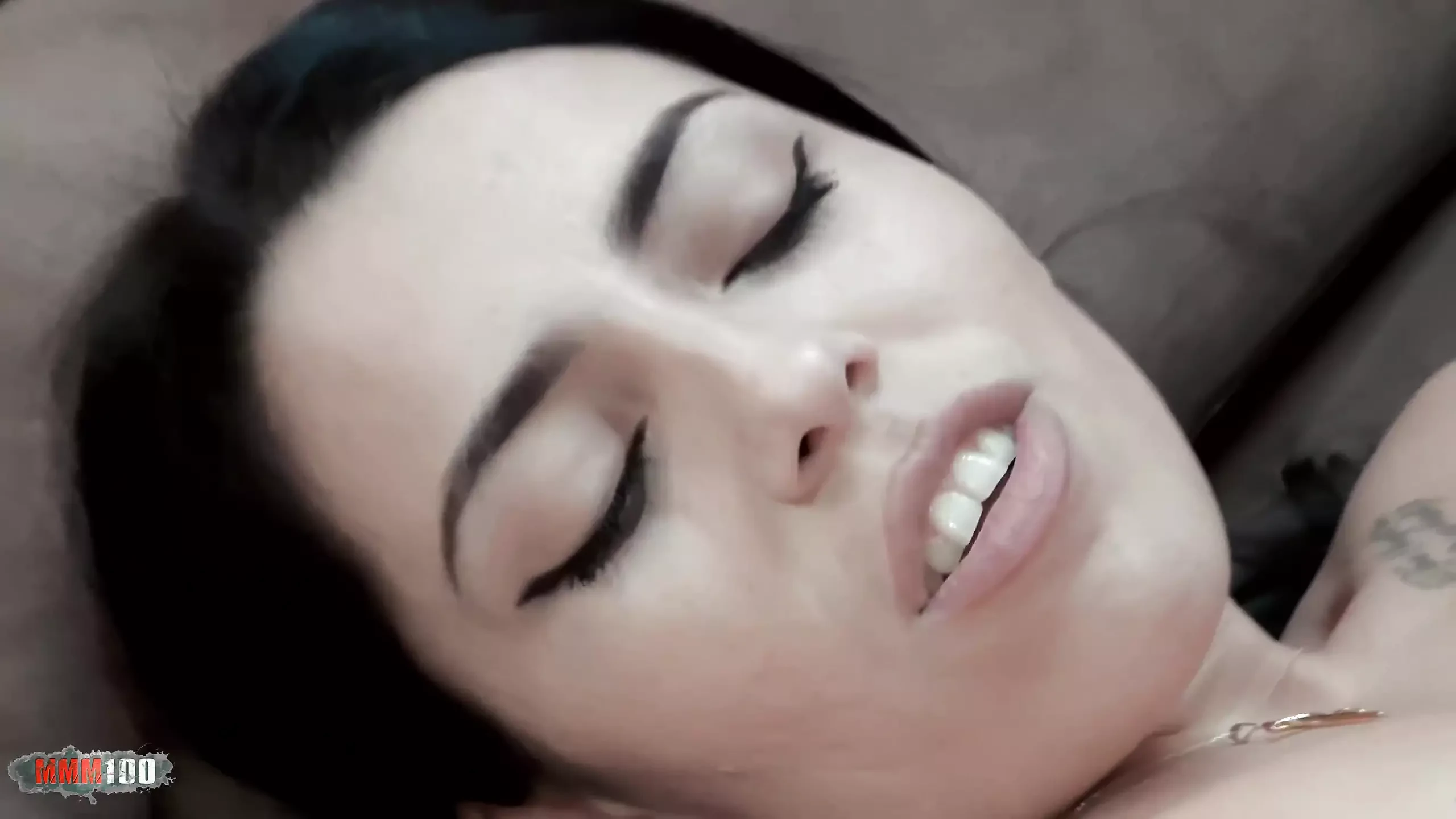 Gorgeous Young Romanian Yasmin Daferro Fucks with Her Boyfriend Bryan on the Sofa