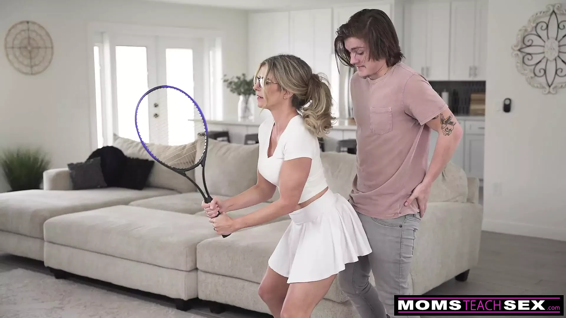 „Do you know how to use your dick better than a tennis racket?“ Milf Cory Chase Asks Stepson – S19:E9