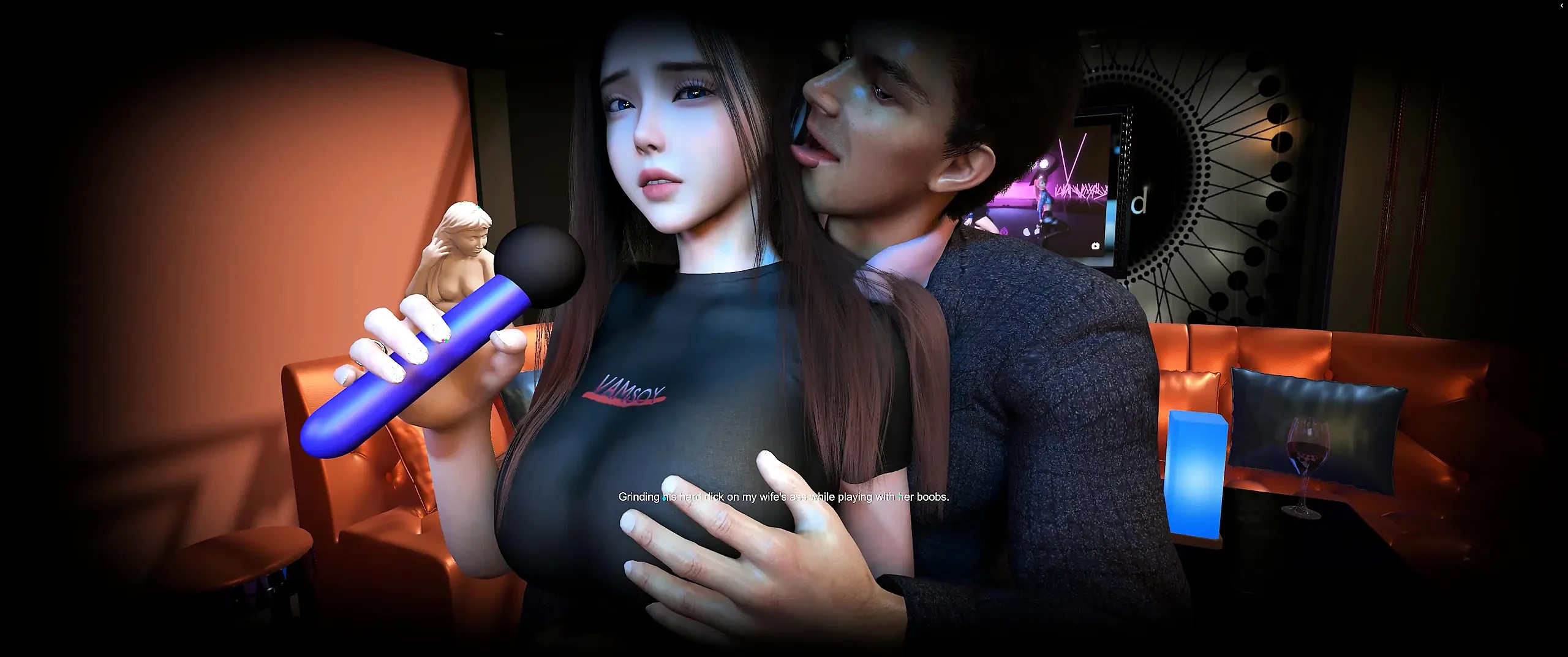 NTR – Beautiful busty wife have sex with my boss – 3D Animation 4K