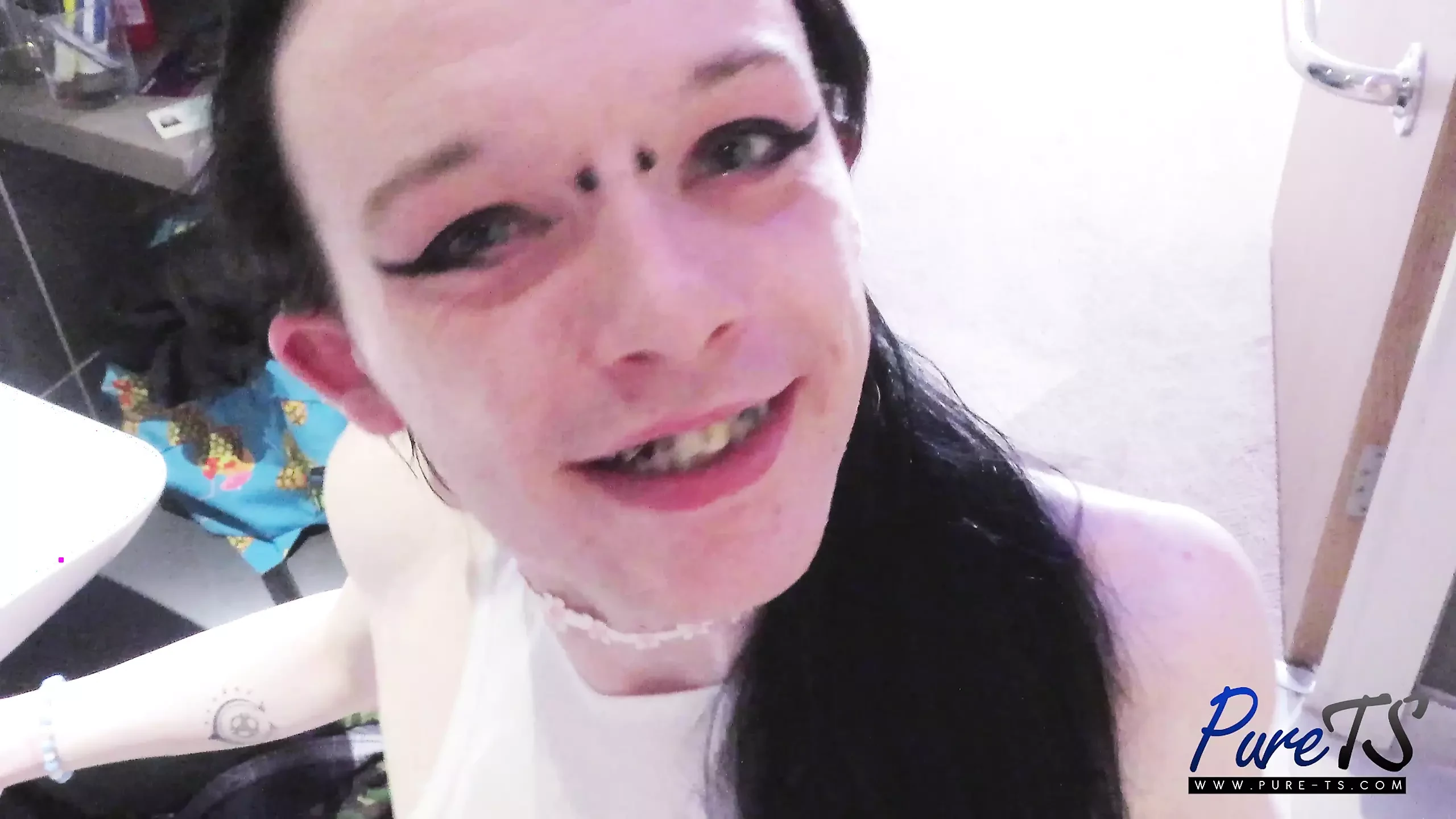 BTS POV SEX with Gothic Bimbo 2