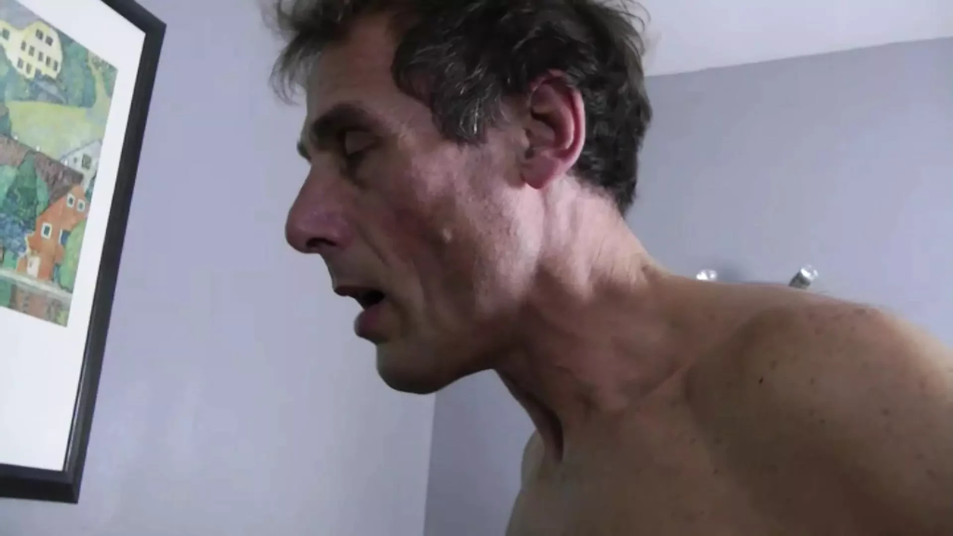 A Pretty Trans From the Islands Gets Fucked by Two Old Men
