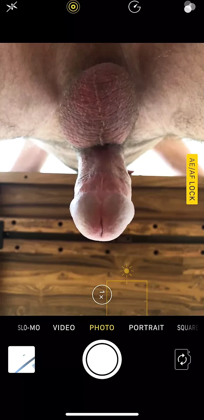 jerk beautiful cock from underside shoot cum 60fps hd iphone
