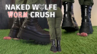 Crushing Your Little Worm with My Dangerous Naked Wolfe Boots