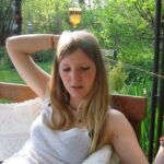 German Girl Teasing In Lingerie