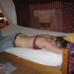 German Girl Teasing In Lingerie