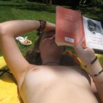 German Girl Teasing In Lingerie