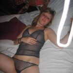 German Girl Teasing In Lingerie