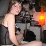 German Girl Teasing In Lingerie