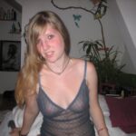 German Girl Teasing In Lingerie