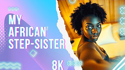 My African Stepsister With Amelia Star