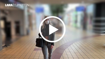 PUBLIC PISS beim Shopping – Komm mit und leck mich sauber