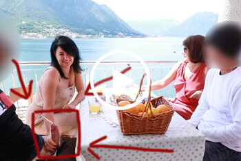 PUBLIK!  GEILEN SCHWANZ IM RESTAURANT ABGEWICHST