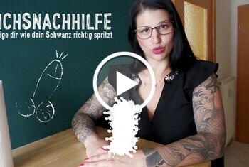 Wichsnachhilfe – Ich zeige dir, wie dein Schwanz richtig …
