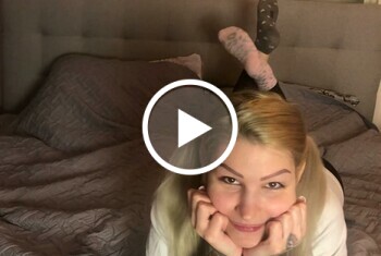 UNGESCHMINKT ZERSTÖRT! SPERMA-GLÜCK AM MORGEN!