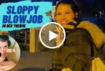Sloppy BlowJob in der Therme! - Private Porn - Jetzt ansehen