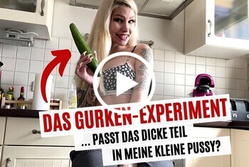 DAS GURKEN-EXPERIMENT! PASST DIESE GURKE IN MEINE ENGE PUSSY?