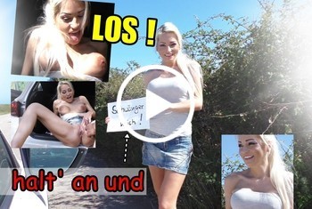 Geiles Flittchen – LOS halt an und SCHWÄNGER MICH !!