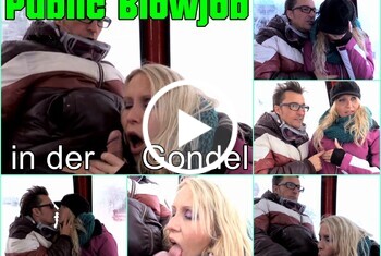 Public Blowjob in der Gondel