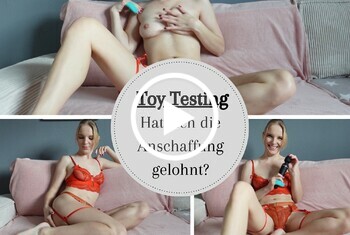 Toy Testing - hat sich die Anschaffung gelohnt? - Private Porn - Jetzt ansehen