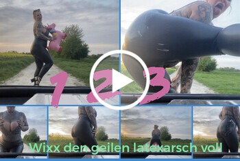 1 2 3 WIXX DEN GEILEN LATEXARSCH voll - Private Porn - Jetzt ansehen