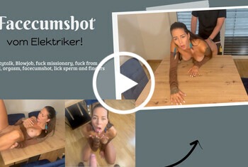 Facecumshot vom Elektriker! - Private Porn - Jetzt ansehen