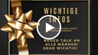 Wichtige Infos an die Männerwelt