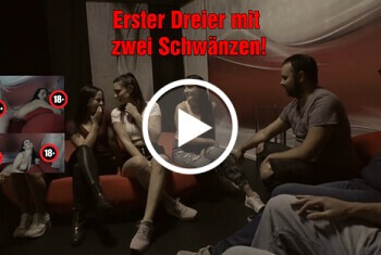 Erster Dreier mit zwei Schwänzen! - Private Porn - Jetzt ansehen