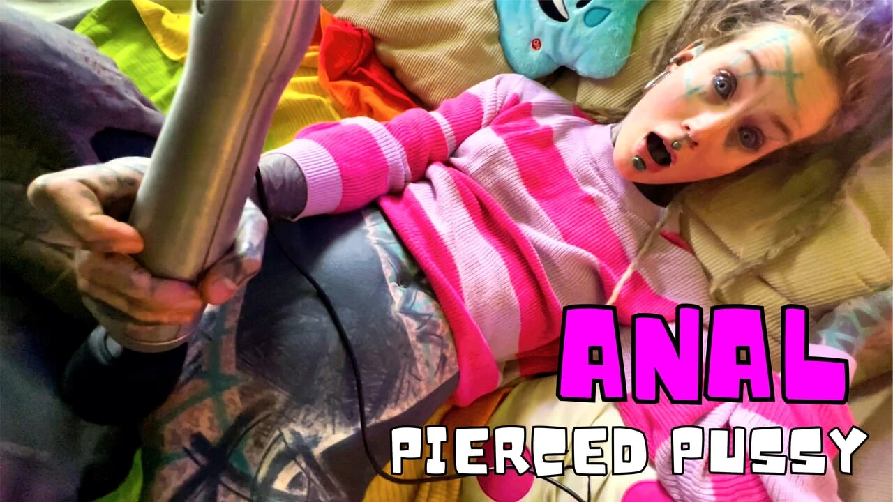 POV My First Time Pussy Pierced and Gets Fuck, ANAL, Orgasm, Bj