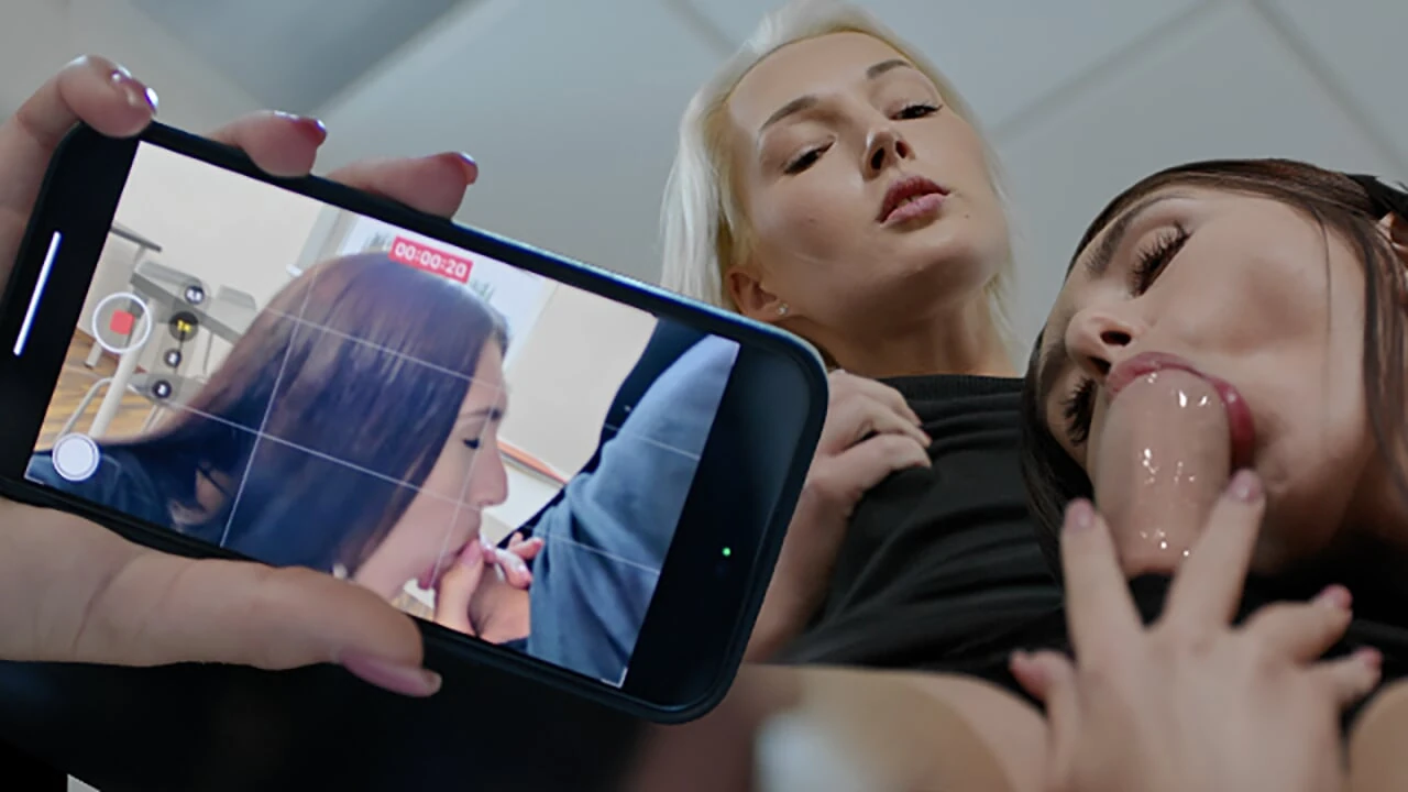 Real Life Futa Creampie – Naughty Brunette Girl Seduces Shemale Trans Tg Teacher At School