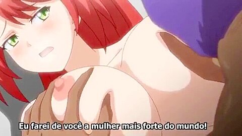 She is tricked into a wrestling match, creampied many times, and becomes a pregnant macho wife.