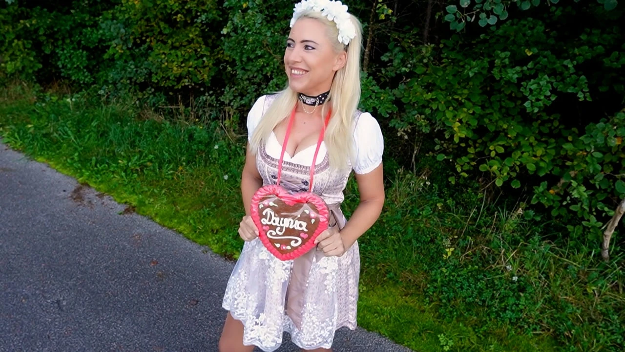 The most perverted OKTOBERFEST WHORE Bavaria’s AO 3LOCH fucked! XXL FACIAL + PISS