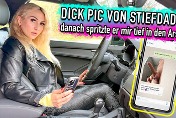 DICK PIC VON STIEFDADDY – danach spritzte er mir tief in den Arsch