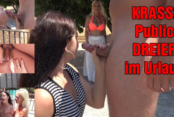 KRASS! Public DREIER im Urlaub!