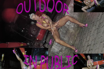 OUTDOOR…in PUBLIC…ich liebe das!!