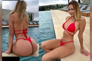 Creampie in der Hotelanlage!! Teeny Urlaubsschlampe wird kom