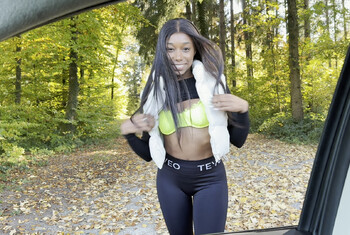 PUBLIC FREMDFICK im Auto…die Alte bringts nicht